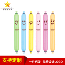 韩国卡通中性笔创意火腿肠I7-001塑料可印制创意中性笔