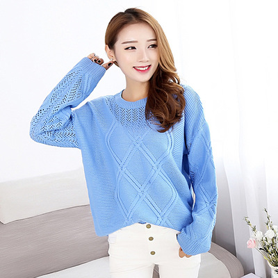 sweater factory Customize fashion Fancy quality Ladies Large Sweater Send samples to see the quality]