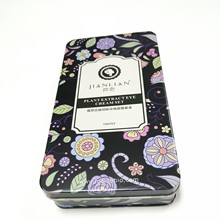 面膜盒 长方形马口铁早晚霜眼膜套盒 新款推荐 化妆品包装定Z