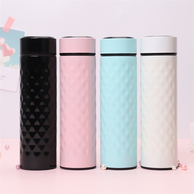 Stainless steel vacuum cup fashion Business office Straight Cup outdoors Portable vehicle Hot cups Europe and America Selling