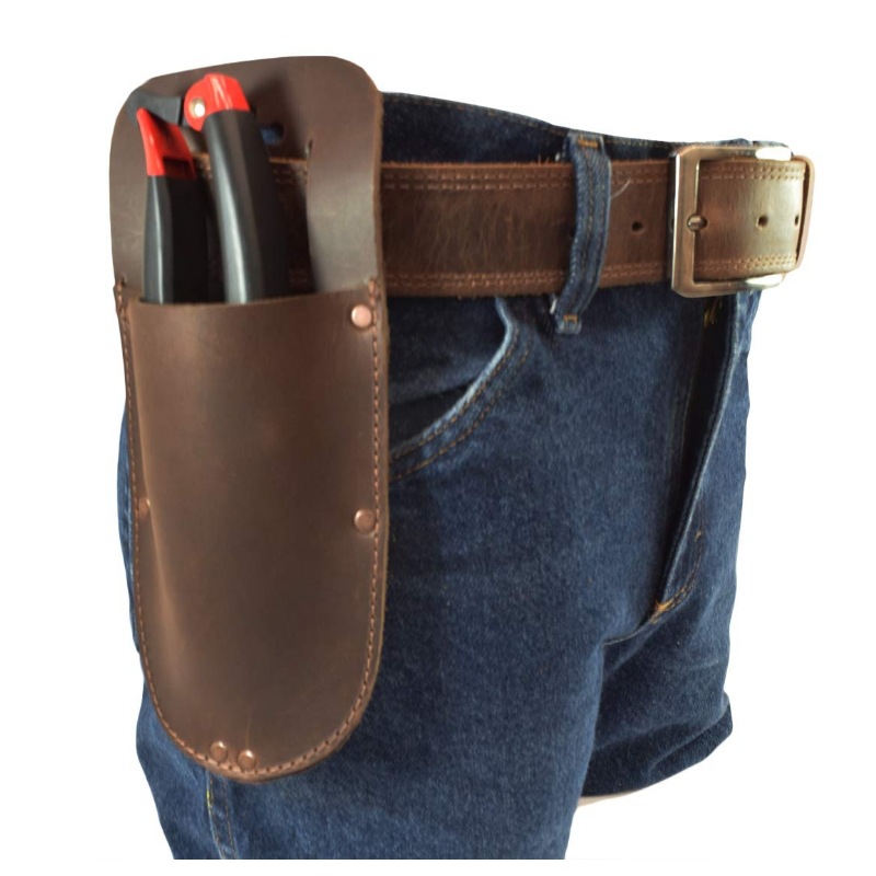 复古老虎钳皮套 PU园艺修剪器皮套 腰挂式剪刀套便携