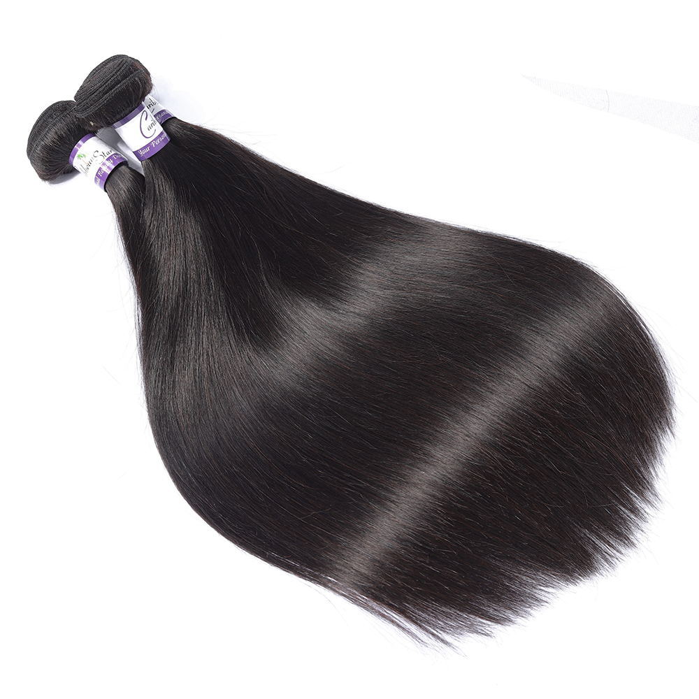 Cross-border Exclusively For 8A Real Hair Weave Real Hair Brazilian hair straight