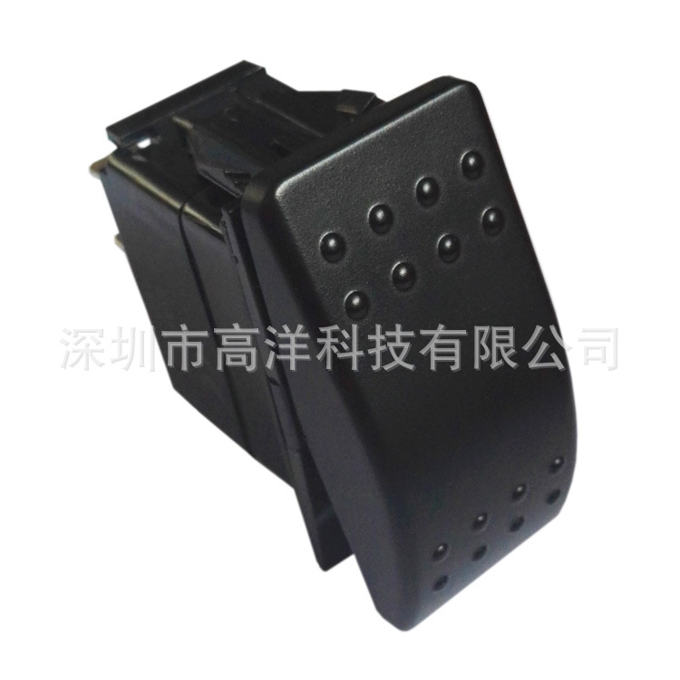 汽车大巴公交游艇电源按钮改装自锁开关12V20A24V10A 2档3脚无灯