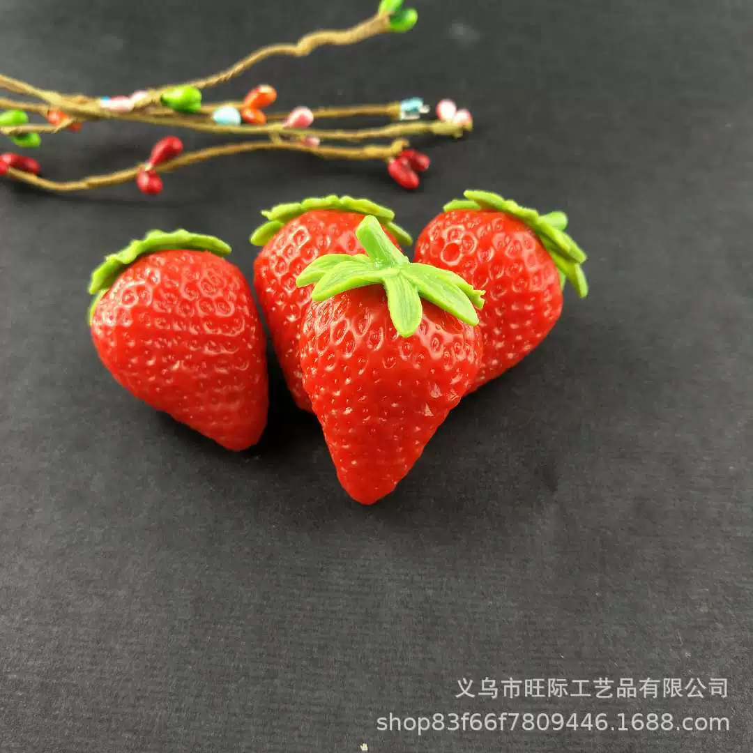 Креативные декоративно-прудовые имитационные PVC Bayberry Strawberry Plum Фрукты модель для фото- и видеосъемки источник производителей