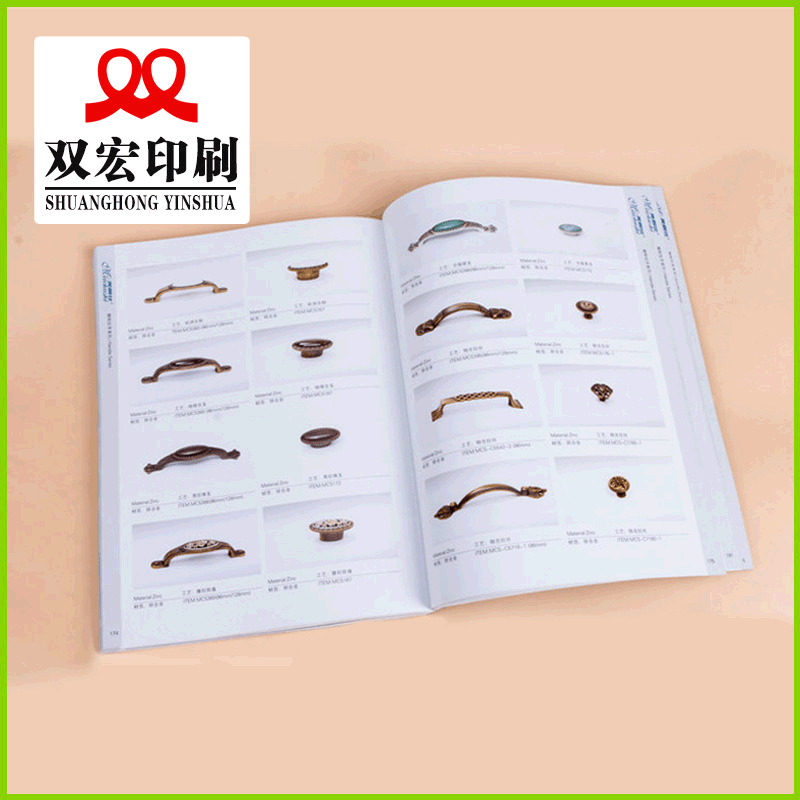 双宏热销供应 精装彩色印刷画册 企业精装画册印刷