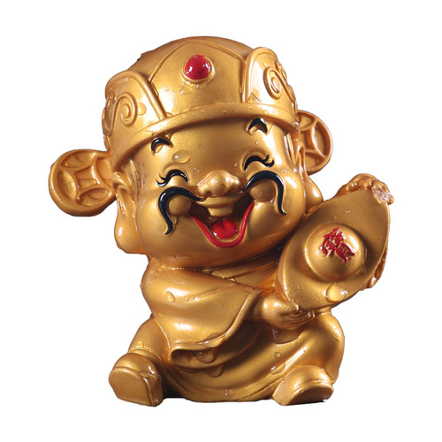 Color-changing Tea Pet Wealth-Attracting Golden Toad Creative Ornament, Prosperous Money-Flowing Water-Spraying Pixiu Tea Set Accessory Wholesale