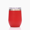 Cross -border 304 eggshell cup stainless steel red wine insulation cup beer vacuum U -shaped egg cup portable water cup customization