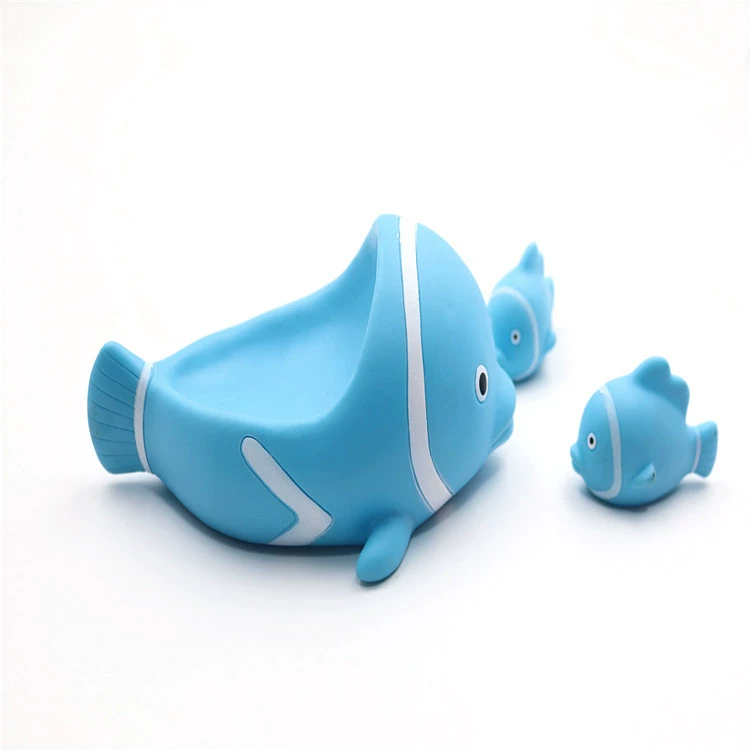 Большая морская игрушка для игры в воде из пластика, кукла ПВХ, антистресс, с звуком, на заказ