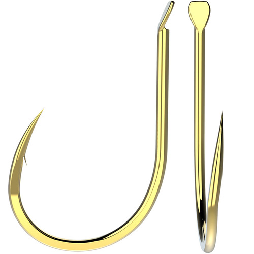 Waizui Qianyou has thorns imported bulk golden hook grass carp carp sea fishing big hook 30 fish hooks boxed wholesale