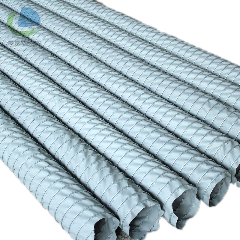 供应防火阻燃风管 高温软管 耐高温风管 耐400度高温伸缩风管