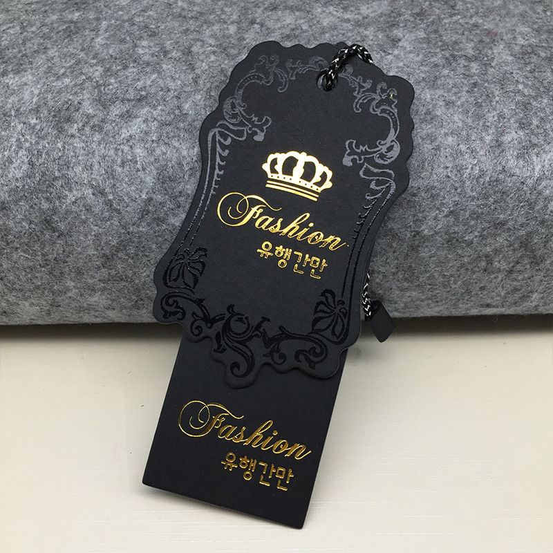 定制女装内衣吊卡商标挂牌童装袜卡印刷LOGO衣服吊牌定制现货吊牌