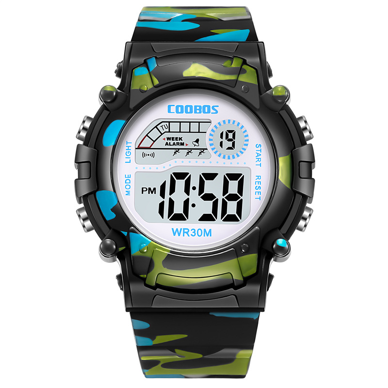 Children's Electronic Watch Waterproof Sports Watch