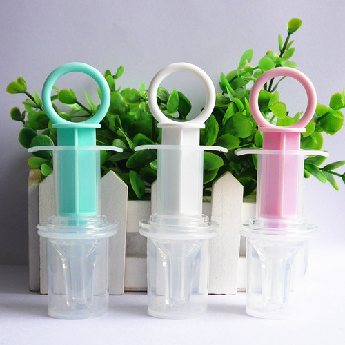 Source baby anti-choking medicine feeder manufacturer silicone nipple type medicine feeder with scale syringe type needle tube medicine feeder