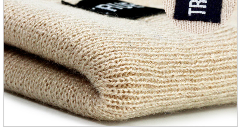 Unisex Autumn/winter warm woven ski hat with hip hop knit hat over cloth wool hat_voghion.com