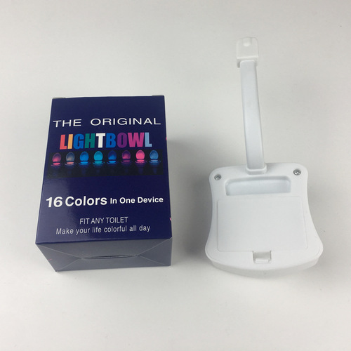Creative LED Night Light 8 Colors 16 Colors New Model Toilet Sensor Light Wall Mounted Human Toilet Seat Light