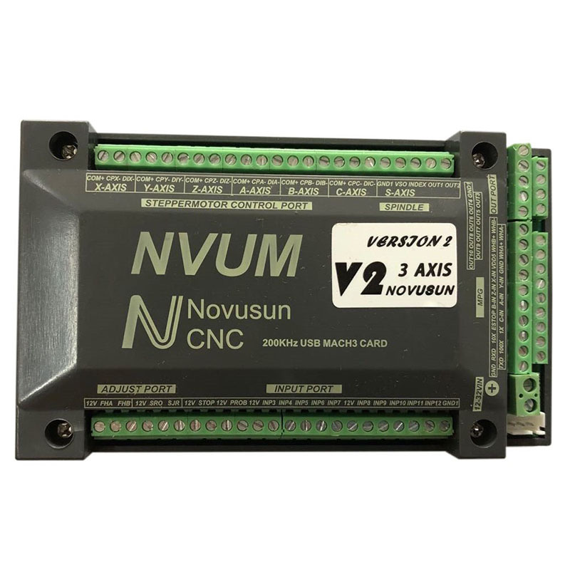 USB MACH3接口板3轴控制,CNC, NVUM