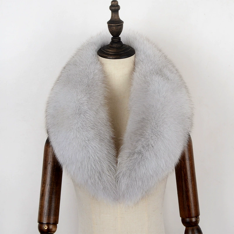 Производственный оптовый fox hair collar horn leader star star fox hair collar мужчинам и женщинам down jacket cotton jacket