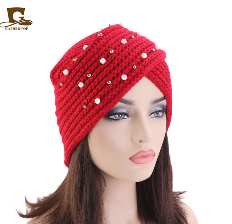 wool turban hat