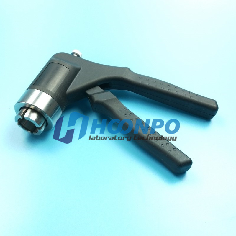 11MM 顶空瓶钳口瓶压盖去盖工具 手动压盖器 重复封瓶 2ml钳口瓶
