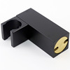 Black square copper handheld bracket