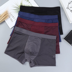 Men's underwear mesh U convex modal men's boxer briefs summer hot selling men's underwear factory wholesale direct sales
