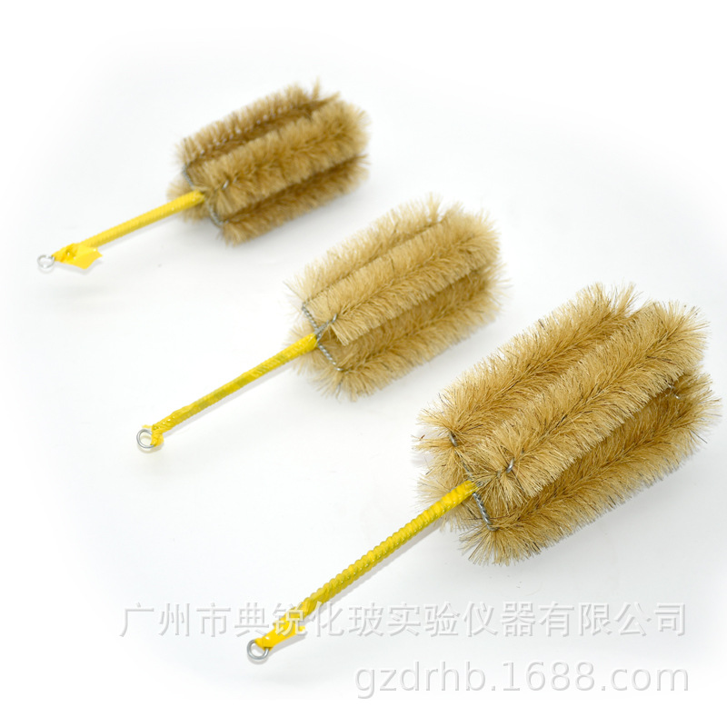 厂价批发实验室用品烧杯刷 木柄烧杯刷 二股四股烧杯刷 大量现货