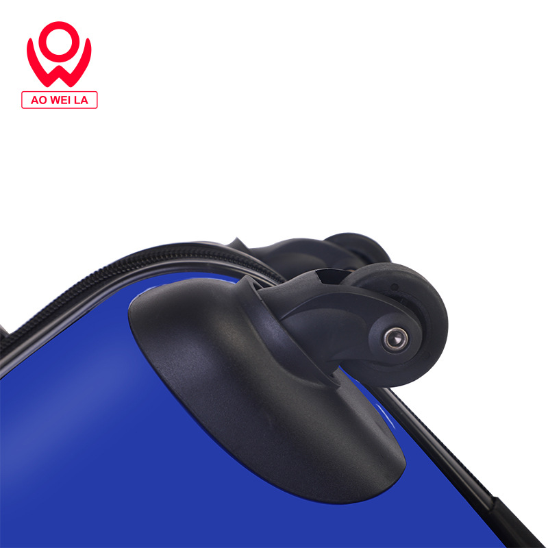 Aoweila/20寸ABS+PC商務(wù)休閑旅行箱男女旅行箱防水耐磨拉桿箱登機箱