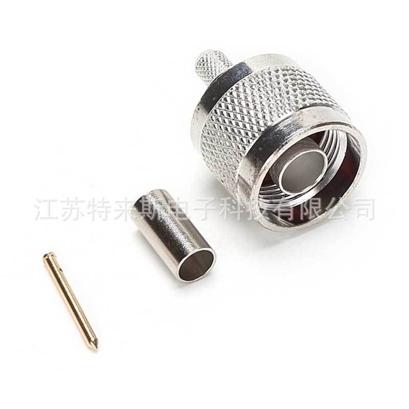 High quality RF connector N-C-J3 N type male 50-3 crimping antenna connector for RG58
