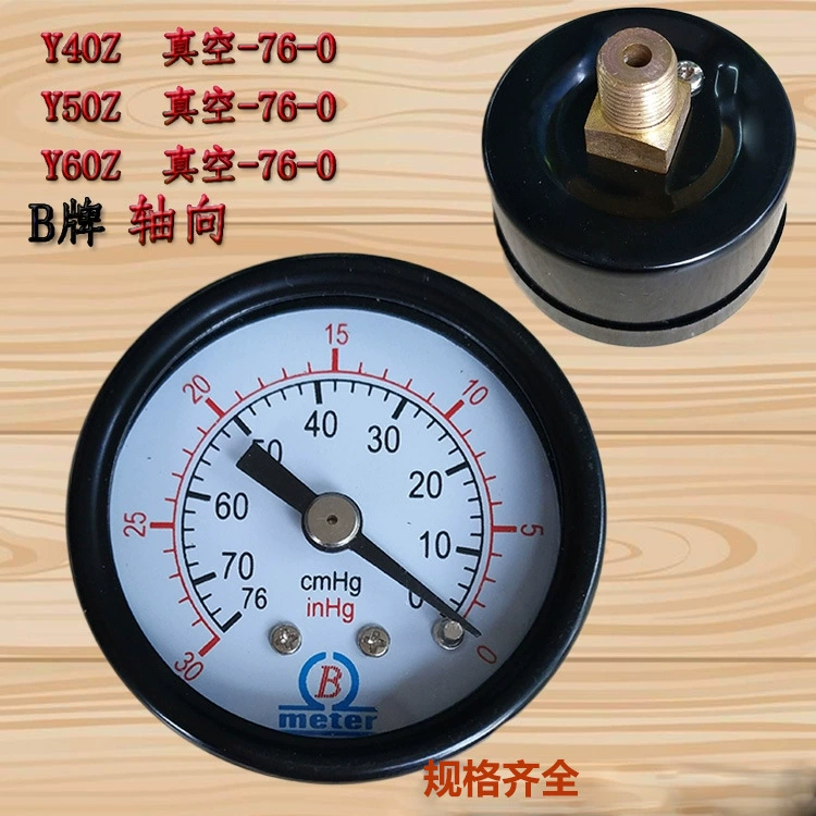 Фабрика Прямая продажа бренда B Y40Z/Y50Z/Y-60Z -76-0 Вакуумный манометр давления воздуха