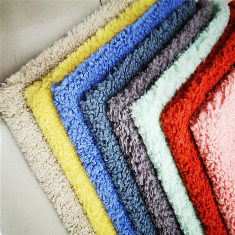 土耳其美丽诺大金花毛绒面料 新品土耳其羊卷颗粒羊绒 爆款