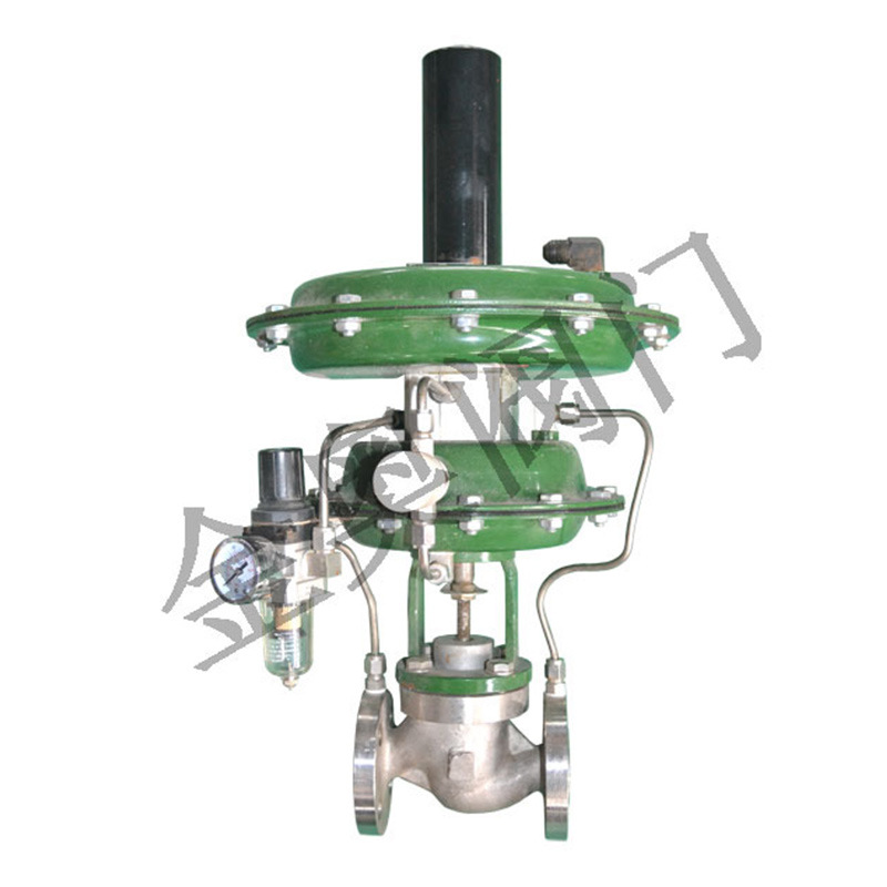 供应耐用单向自动供氮阀 氮气调节阀 带指挥器自力式压力调节阀