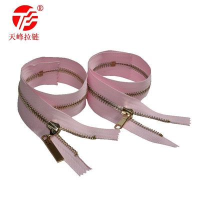 辅料拉链金属闭尾普通自动头工厂定制 箱包服饰自锁普通牙拉链