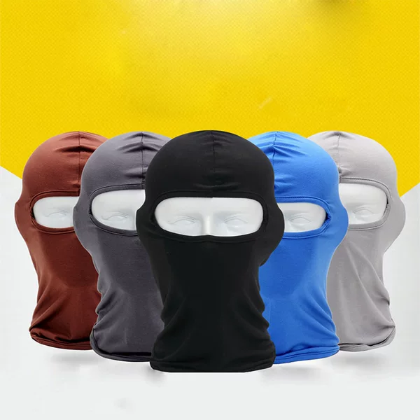 Sun protection cycling mask, dust and sand protection, anti-dust mask, UV protection hat and headscarf set, CS tactical headgear