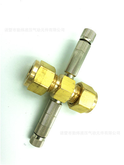 高压加湿器接头，喷雾接头，卡套接头，高压喷雾接头，直单喷座