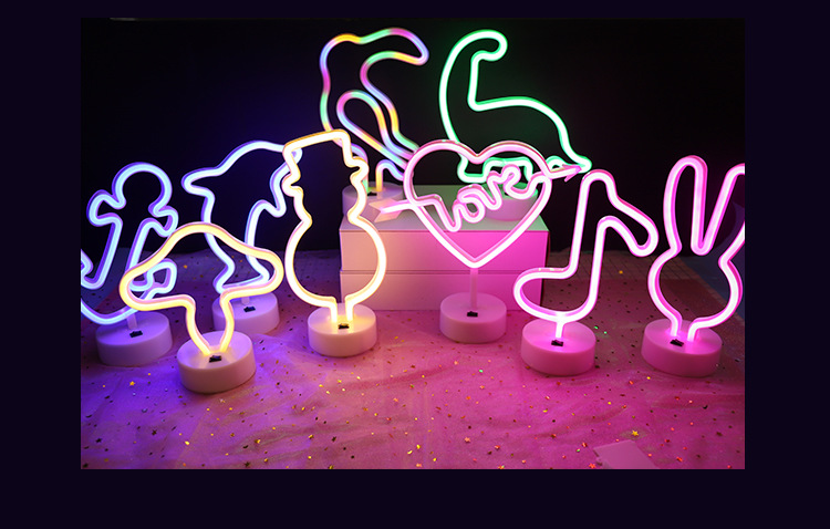 Valentine's Day Romantic Anchor Snowman Plastic Indoor Night Lights display picture 5