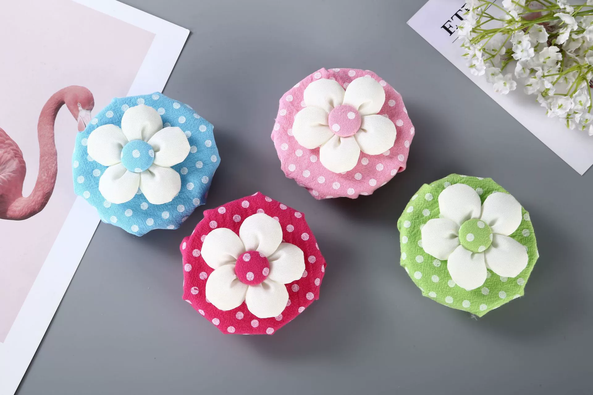 Оптовая поставка защитных чехлов для дверных ручек в форме цветка, круглых, утепленных, подходящих для осенне-зимнего использования дома.