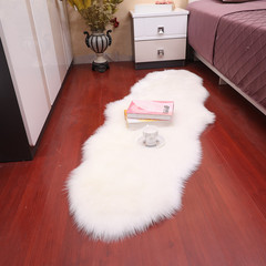 One-stop service plush carpet bedside mat full cover living room coffee table sofa pad imitation wool window decoration 