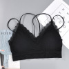 Sexy sports bra, underwear, wireless bra, tube top, bra top, top with cups, tank top