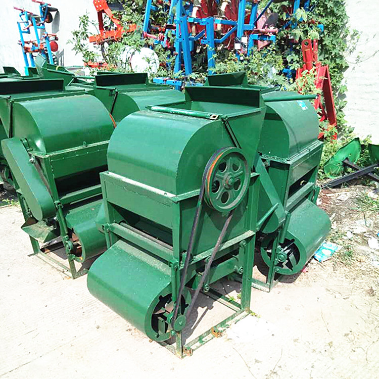 小型花生摘果机300型全喂入式花生秧果分离机花生去秧机脱果干净