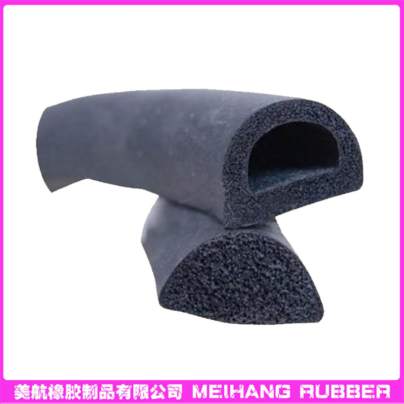 源头工厂P形D字形高温硅胶条生产加工耐高温高压硅胶密封条硅胶条