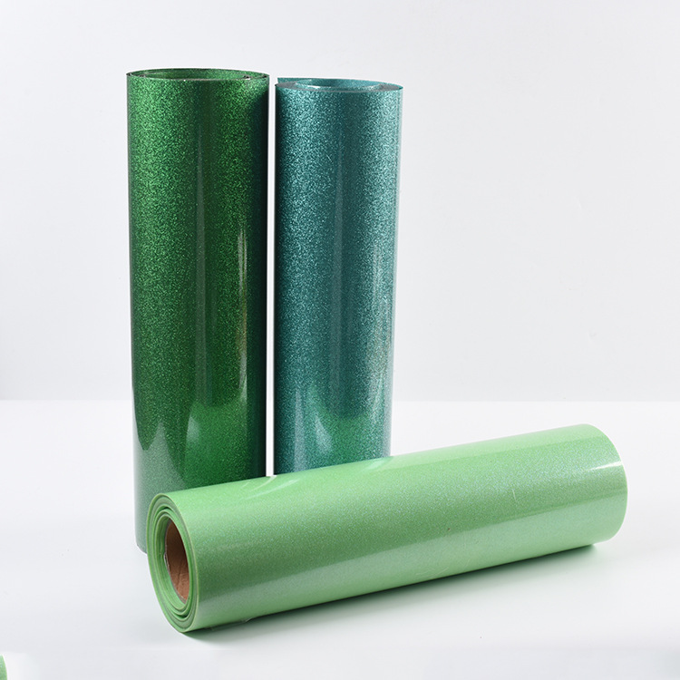 亚马逊热转印Glitter金葱刻字膜HTV衣服面料热转印热转印烫印E18