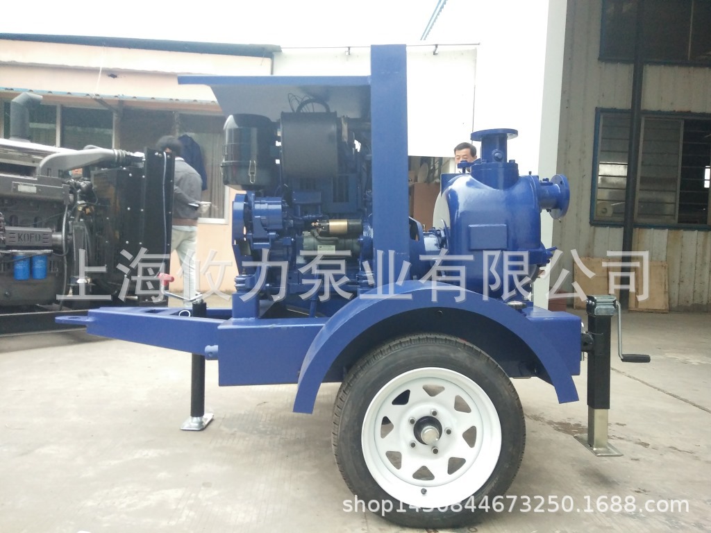 厂家直销防汛移动泵车 应将抢险排水泵 柴油机自吸离心水泵机组 