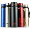 Street glass stainless steel, capacious sports bottle, thermos