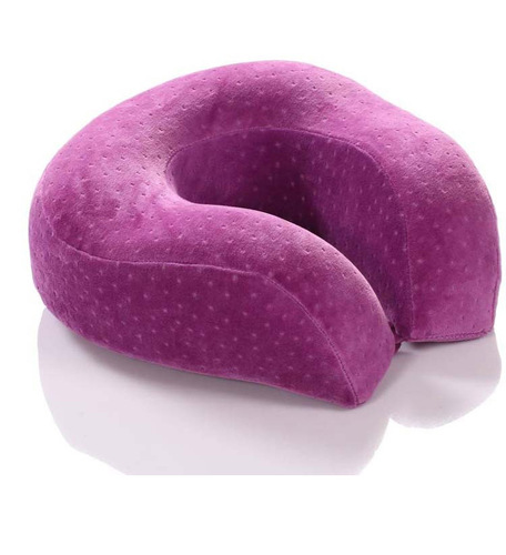 Memory foam U-shaped pillow, neck pillow, airplane travel neck cervical spine pillow, U-shaped summer U-shaped pillow gift, LOGO can be made