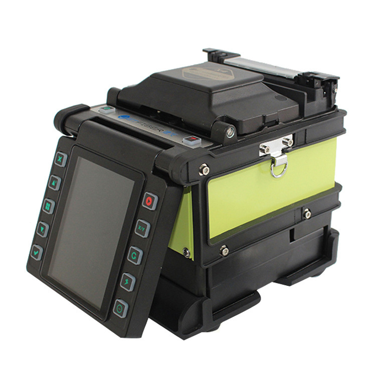 Optical fiber fusion splicer Jie Guang X4 fusion splicer technology automatic fixture leather cable optical fiber fusion machine Optical fiber fusion splicer Jie Guang X4 fusion splicer technology automatic fixture leather cable optical fiber fusion machine