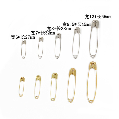 Iron pins, small pins, DIY hand-knitted sweaters, sweater markings, anti-tackle pin buckle safety pins, 50 pcs