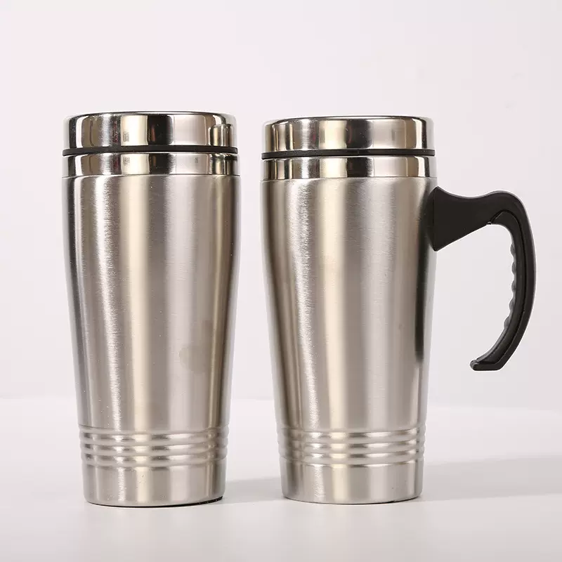 双钢三丝汽车杯 带手柄保温杯 礼品促销杯 批发直供厂家批发