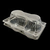 Factory spot wholesale Luo Han Guo Package Box 2 grilled duck egg support PVC transparent plastic box new materials