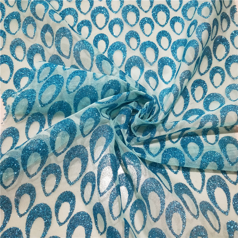 网布工艺   撒粉印金      服装面料  工厂销售