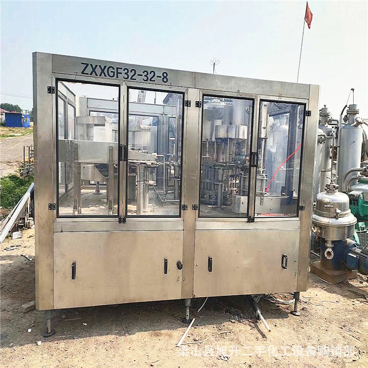 转让大桶水灌装线二手大桶水灌装机 拔盖机 刷桶机 套袋机 水处理